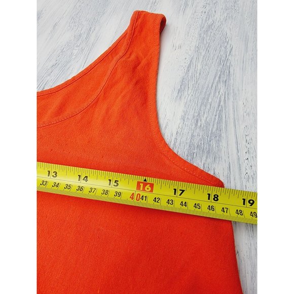 Lou & Grey For Loft Coral Linen Tank Top Small - Picture 6 of 8